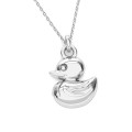 naszyjnik kaczka srebro