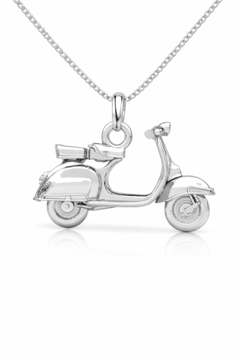 Naszyjnik Vespa skuter srebro 925.png
