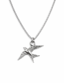 Naszyjnik z jaskółką srebro 925 Issi.png