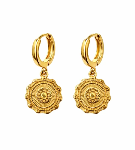 Złote kolczyki z medalionami.png