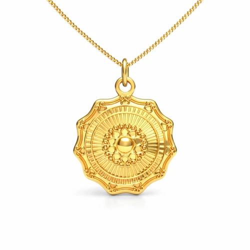 Naszyjnik amulet rozeta złoto 24K.png