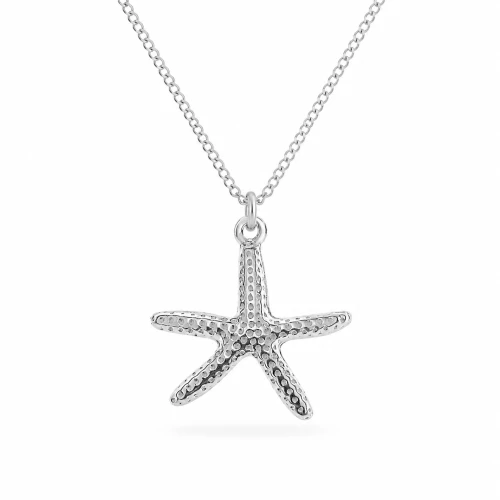 Naszyjnik STARFISH z rozgwiazdą ze srebra 925 – damski i męski naszyjnik morski.png