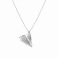 Srebrny naszyjnik PAPER PLANE z zawieszką papierowy samolot origami – srebro 925.png
