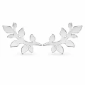 SPRIGS kolczyki ze srebra 925 z motywem gałązek i liści na białym tle.png